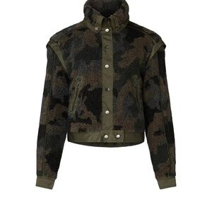 Veronica Beard Camo Teddy Jacket